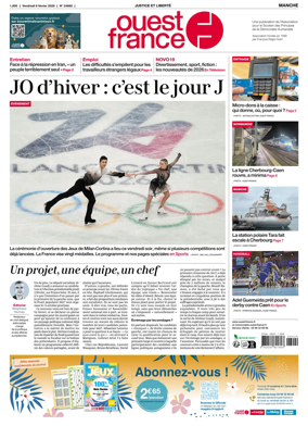 Cover of Ouest France (Manche)