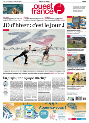Cover of Ouest France (Orne)