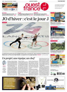 Cover of Ouest France (Pornic / Pays de Retz)
