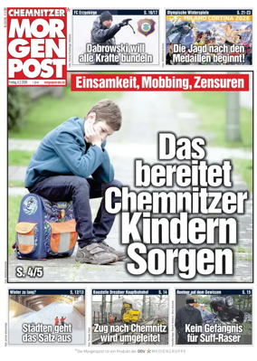Cover of Chemnitzer Morgenpost