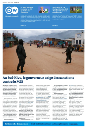 Cover of Deutsche Welle (French Edition)