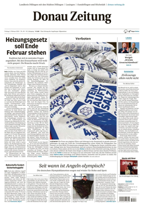Cover of Donau Zeitung