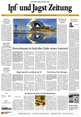 Cover of Ipf- und Jagst-Zeitung