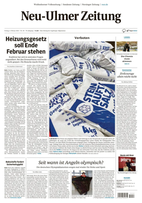 Cover of Neu-Ulmer Zeitung