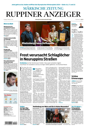 Cover of Ruppiner Anzeiger