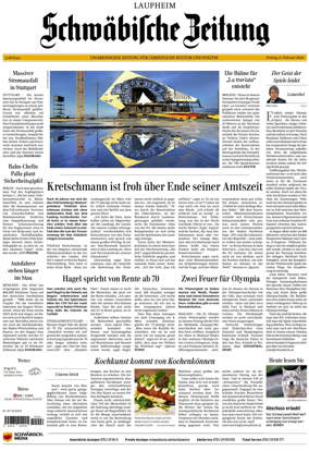 Cover of Schwabische Zeitung (Laupheim)