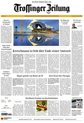 Cover of Trossinger Zeitung