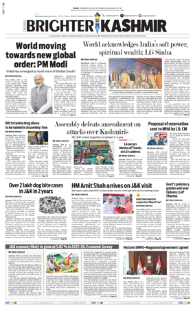 Cover of Brighter Kashmir