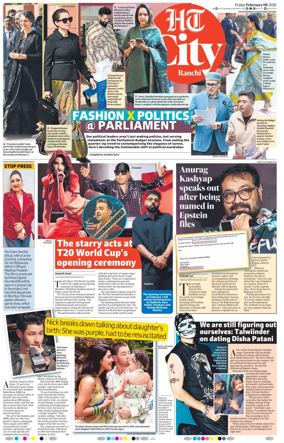 Cover of Hindustan Times (Ranchi) - Live