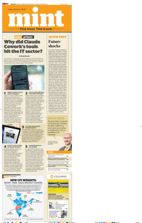 Cover of Mint Ahmedabad