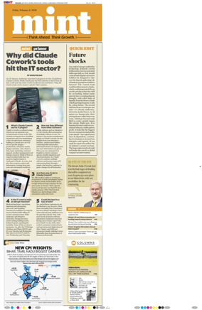 Cover of Mint Kolkata