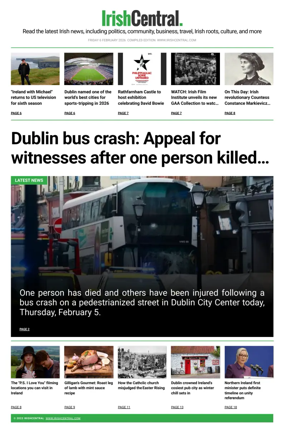 Cover of Irish Central