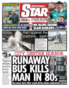Cover of Irish Daily Star