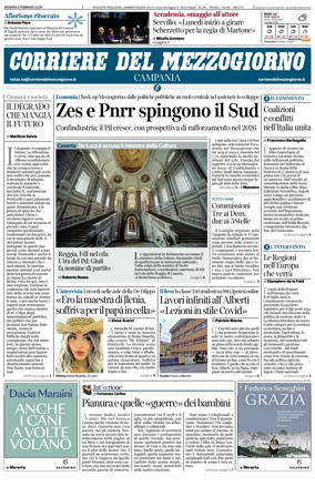 Cover of Corriere del Mezzogiorno (Campania)