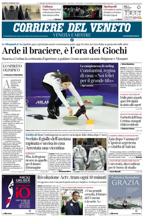 Cover of Corriere del Veneto (Venezia e Mestre)