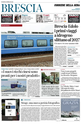 Cover of Corriere della Sera (Brescia)