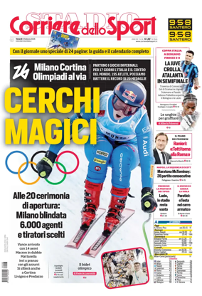 Cover of Corriere dello Sport (Nazionale)