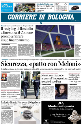 Cover of Corriere di Bologna