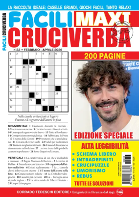 Cover of Facili Cruciverba Maxi