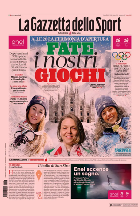 Cover of La Gazzetta dello Sport - Milano