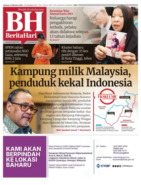 Cover of Berita Harian