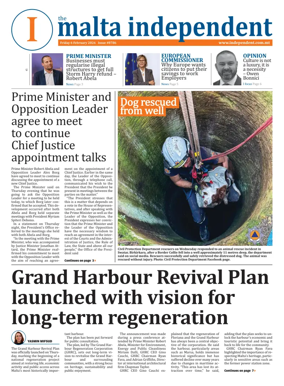 Cover of Malta Independent