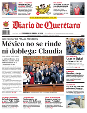 Cover of Diario de Queretaro