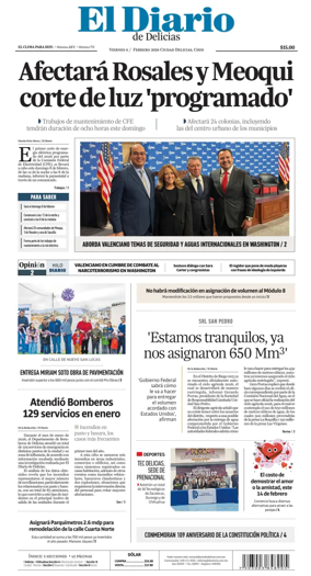 Cover of El Diario de Delicias