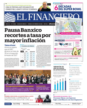 Cover of El Financiero