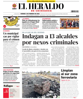 Cover of El Heraldo de Chihuahua