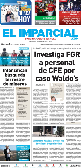 Cover of El Imparcial