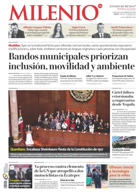 Cover of Milenio Edo de Mexico