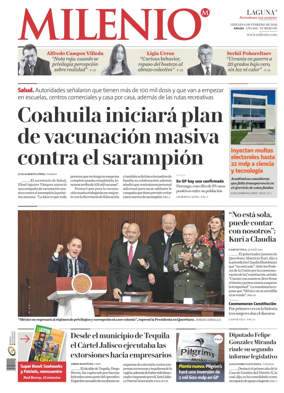 Cover of Milenio Laguna