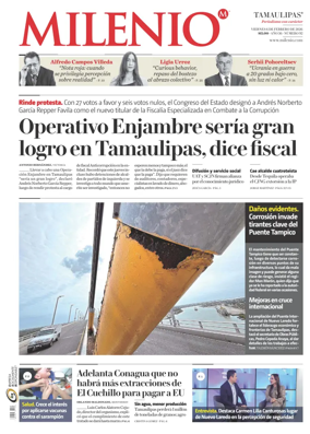 Cover of Milenio Tamaulipas