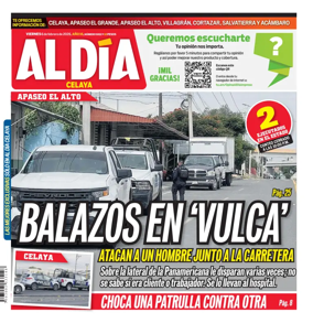 Cover of Periodico Al Dia (Celaya)