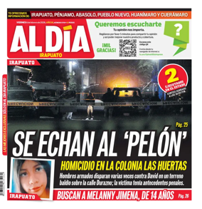 Cover of Periodico Al Dia (Irapuato)