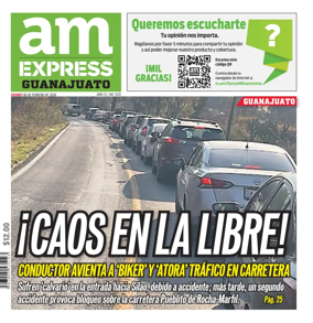 Cover of Periodico AM Express (Guanajuato)