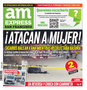 Cover of Periodico AM Express (San Francisco del Ricon)