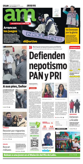 Cover of Periodico AM (Leon)