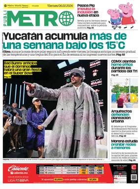 Cover of Publimetro Merida