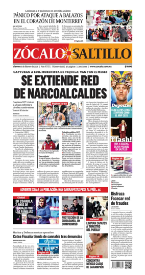 Cover of Zocalo Saltillo