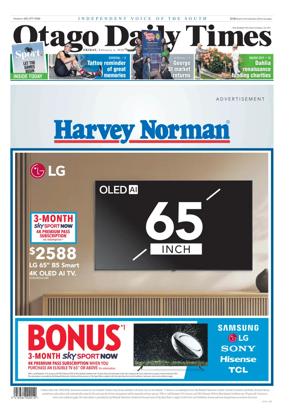 Cover of Otago Daily Times