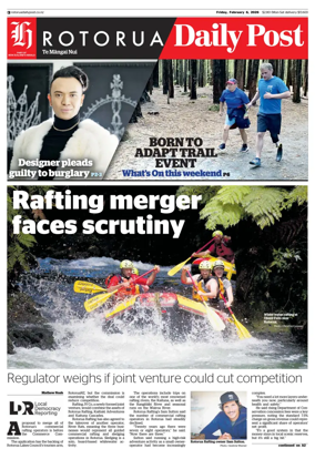 Cover of Rotorua Daily Post