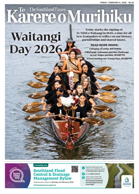 Cover of The Southland Times