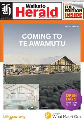 Cover of Waikato Herald