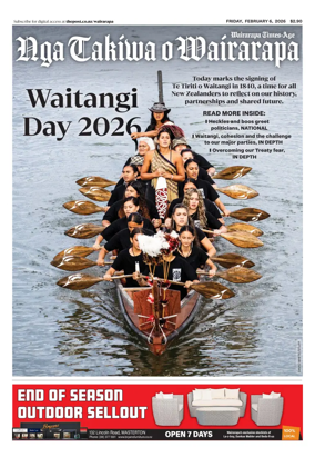 Cover of Wairarapa Times-Age (NZ)