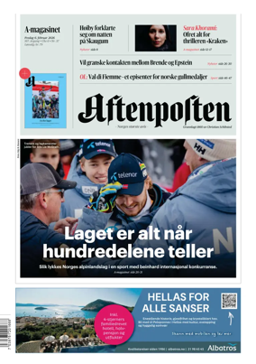 Cover of Aftenposten