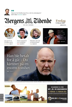 Cover of Bergens Tidende