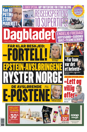 Cover of Dagbladet