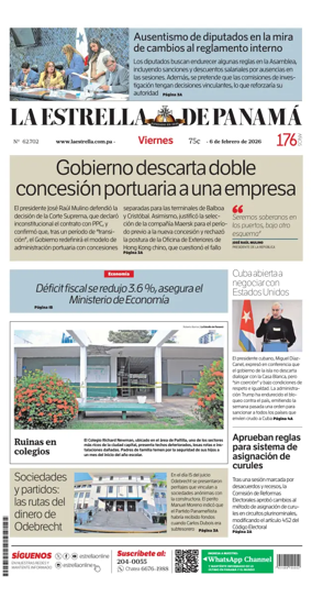 Cover of La Estrella de Panama